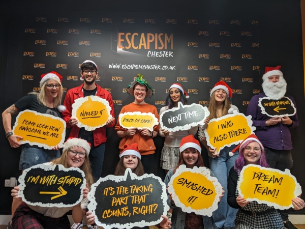 Host the Ultimate Christmas Office Party at Escapism Chester! ????