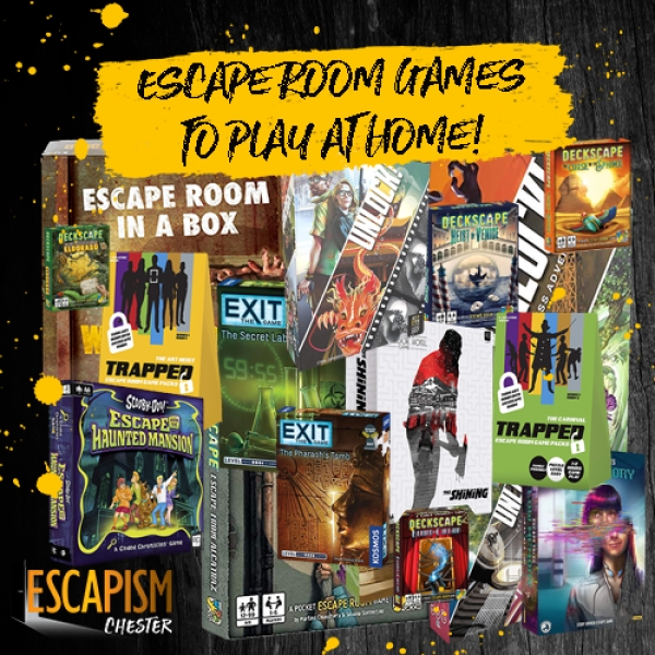 Bringing the Escape Room Experience Home: Board Games at Escapism Chester