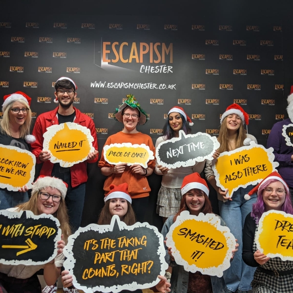 Host the Ultimate Christmas Office Party at Escapism Chester! ????