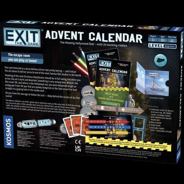 3. EXIT - Advent Calendar - The Missing Hollywood Star  2024